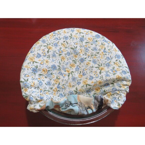 Kitchenaid Bowl Cover Reversible Baking Supplies and Country Floral - Picture 5 of 6